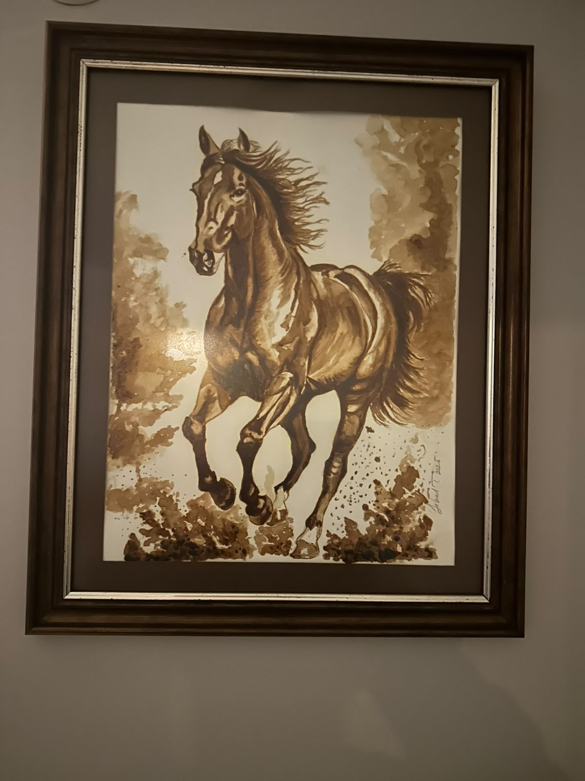 Equestrian Watercolor